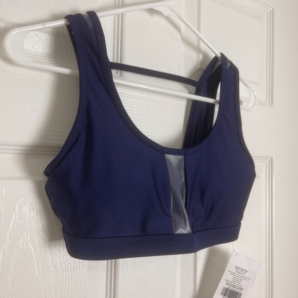 NEW Fabletics Purple Brinley Back In The Game Sports Bra Women Size XS - Picture 2 of 5